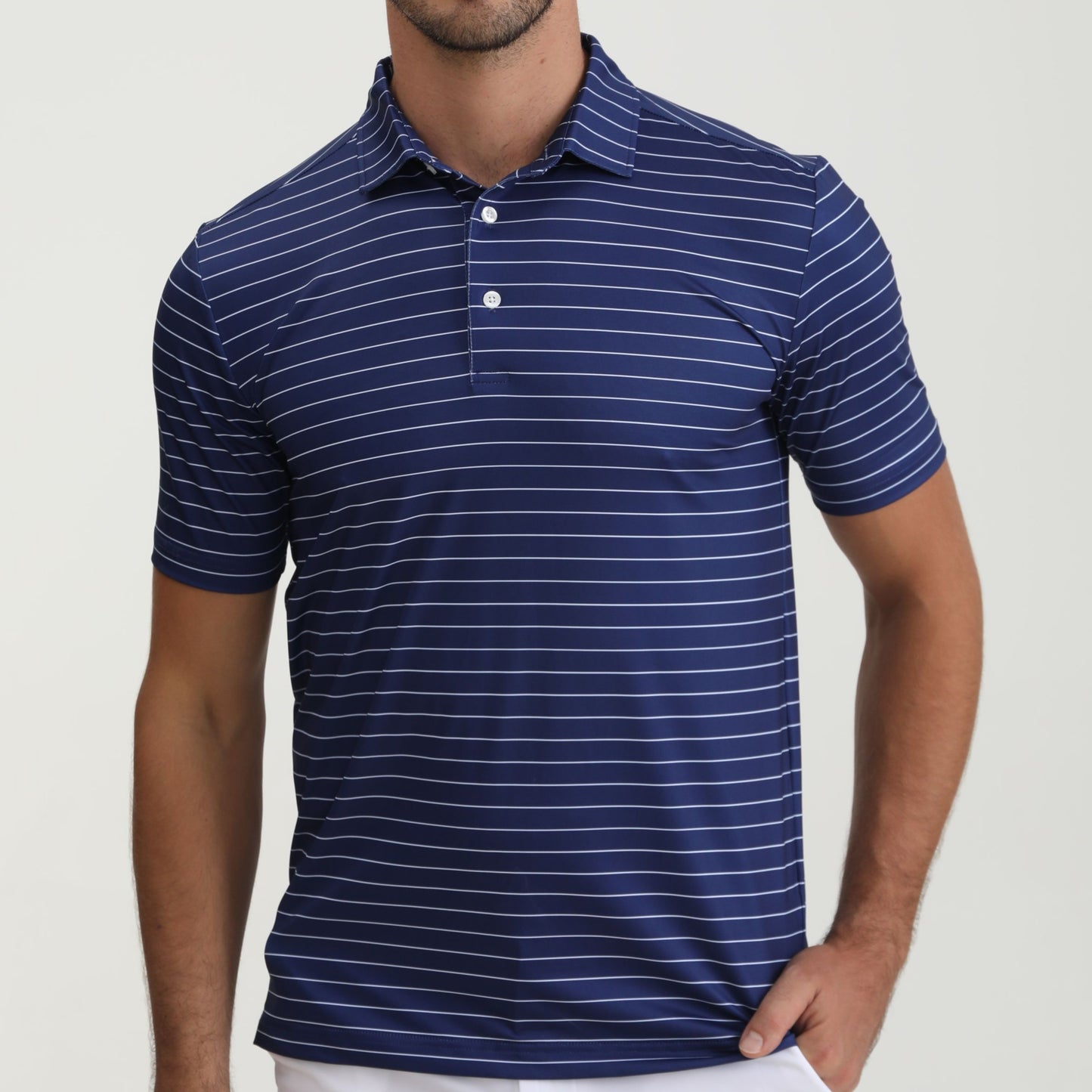 Fairway Stripe - Modern Fit Polo