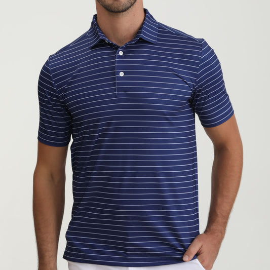 Fairway Stripe - Modern Fit Polo